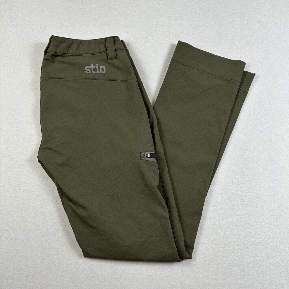 Stio Pants Womens Size 4 Green PINEDALE Technical Pants Softshell Stretch